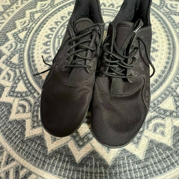Sold Nike Jordan Eclipse Black 724010-002 Lace-Up Basketball Athletic Shoes - Picture 6 of 10